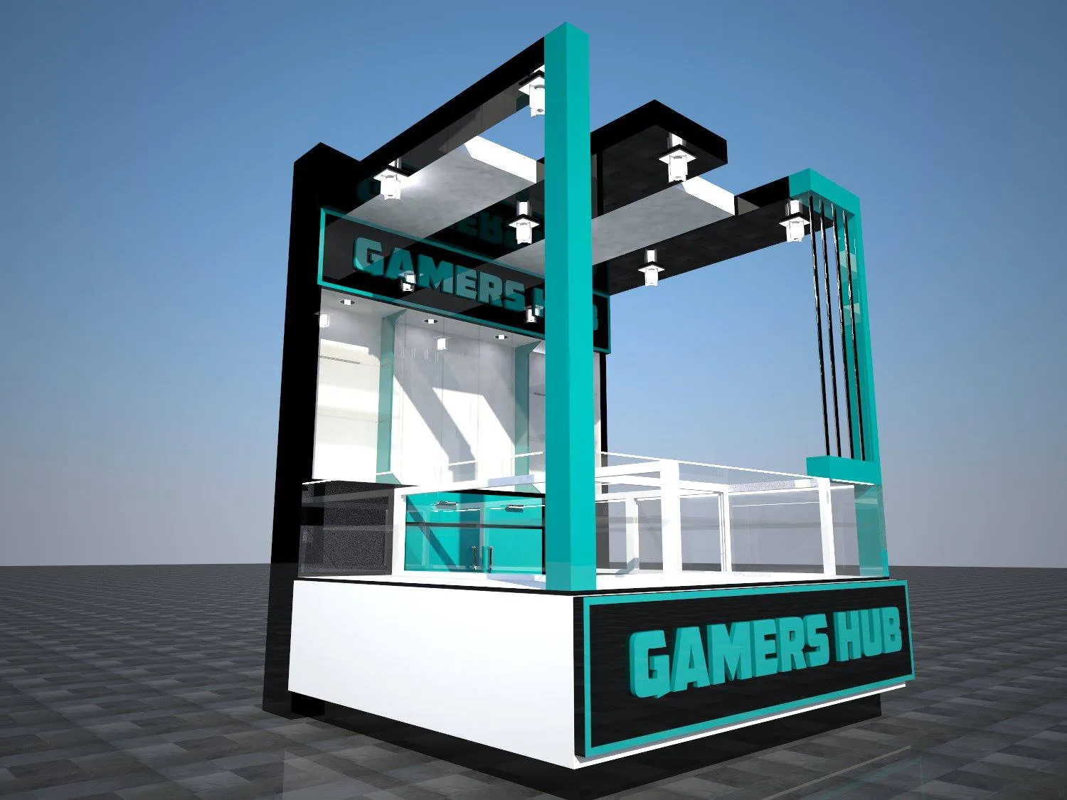 KIOSK DESIGN (18) — Kiosk & Module by Graphics Cartel