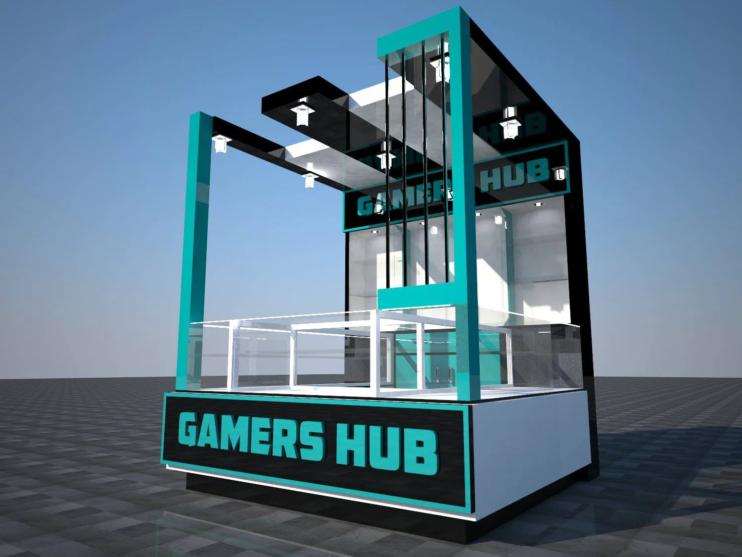 KIOSK DESIGN (13) — Kiosk & Module by Graphics Cartel